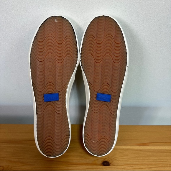 Keds | Double Decker Gray Plaid Slip-On Platform Sneakers - Picture 6 of 9